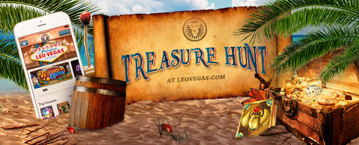 Treasure Hunt bij LeoVegas