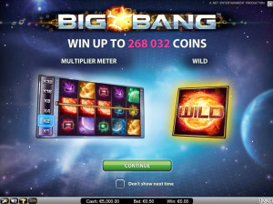 Big Bang slot machine